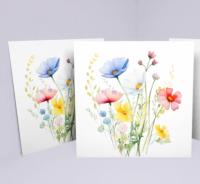 Wildflowers - Single Card or Bulk 10 Pack of Gift Cards