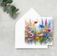 Wildflowers - Single Card or Bulk 10 Pack of Gift Cards