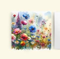 Wildflowers - Single Card or Bulk 10 Pack of Gift Cards