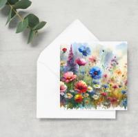 Wildflowers - Single Card or Bulk 10 Pack of Gift Cards