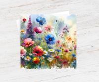 Wildflowers - Single Card or Bulk 10 Pack of Gift Cards