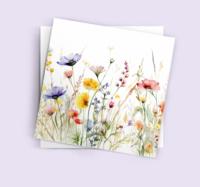 Wildflowers - Single Card or Bulk 10 Pack of Gift Cards