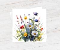 Wildflowers - Single Card or Bulk 10 Pack of Gift Cards