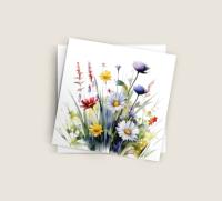 Wildflowers - Single Card or Bulk 10 Pack of Gift Cards