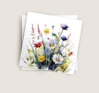 Wildflowers - Single Card or Bulk 10 Pack of Gift Cards