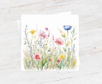 Wildflowers - Single Card or Bulk 10 Pack of Gift Cards