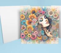 Greeting Cards, Large Note Card, Invites, Birthday, Gift Card