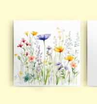 Wildflowers - Single Card or Bulk 10 Pack of Gift Cards