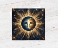 Sun and Moon - Greeting Cards