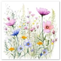 Wildflowers - Single Card or Bulk 10 Pack of Gift Cards