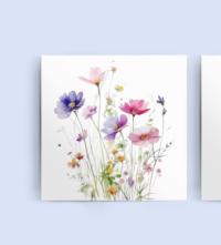 Wildflowers - Single Card or Bulk 10 Pack of Gift Cards