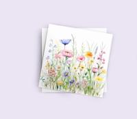 Wildflowers - Single Card or Bulk 10 Pack of Gift Cards