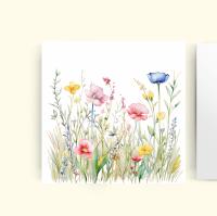 Wildflowers - Single Card or Bulk 10 Pack of Gift Cards