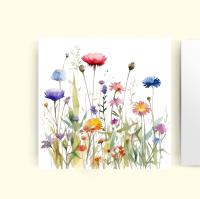 Wildflowers - Single Card or Bulk 10 Pack of Gift Cards