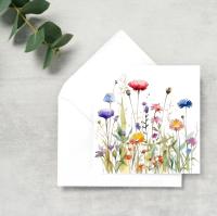 Wildflowers - Single Card or Bulk 10 Pack of Gift Cards