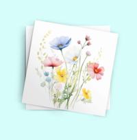 Wildflowers - Single Card or Bulk 10 Pack of Gift Cards