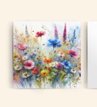 Wildflowers - Single Card or Bulk 10 Pack of Gift Cards