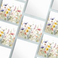 Wildflowers - Single Card or Bulk 10 Pack of Gift Cards