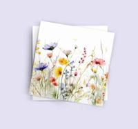 Wildflowers - Single Card or Bulk 10 Pack of Gift Cards