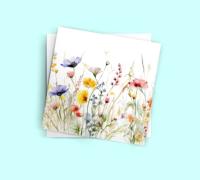 Wildflowers - Single Card or Bulk 10 Pack of Gift Cards