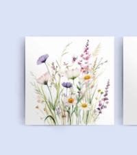 Wildflowers - Single Card or Bulk 10 Pack of Gift Cards