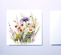 Wildflowers - Single Card or Bulk 10 Pack of Gift Cards