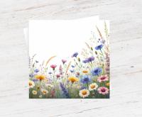 Wildflowers - Single Card or Bulk 10 Pack of Gift Cards