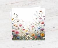 Wildflowers - Single Card or Bulk 10 Pack of Gift Cards