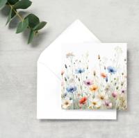 Wildflowers - Single Card or Bulk 10 Pack of Gift Cards