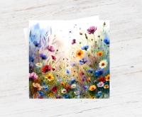 Wildflowers - Single Card or Bulk 10 Pack of Gift Cards