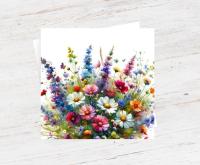 Wildflowers - Single Card or Bulk 10 Pack of Gift Cards