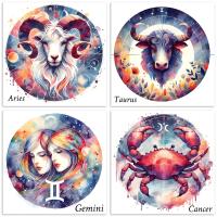 Zodiac Card Set - All Signs, Astrology Greeting Cards, Bulk Pack of Cards