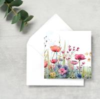Set of Floral Gift Cards, 3 Designs, Bulk Pack of Cards