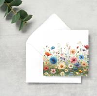 Wildflowers - Single Card or Bulk 10 Pack of Gift Cards