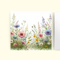 Wildflowers - Single Card or Bulk 10 Pack of Gift Cards