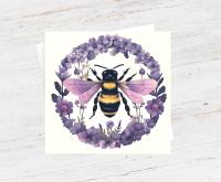 Bumble Bee Cards, Large Note Card, Invites, Birthday, Money Card