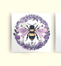 Bumble Bee Cards, Large Note Card, Invites, Birthday, Money Card