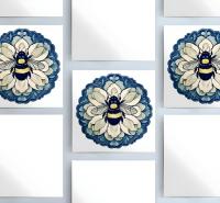 Bumble Bee Cards, Large Note Card, Invites, Birthday, Money Card