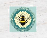 Bumble Bee Cards, Large Note Card, Invites, Birthday, Money Card