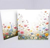 Set of Floral Gift Cards, 3 Designs, Bulk Pack of Cards