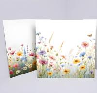 Set of Floral Gift Cards, 3 Designs, Bulk Pack of Cards