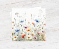 Wildflowers - Single Card or Bulk 10 Pack of Gift Cards