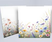 Set of Floral Gift Cards, 3 Designs, Bulk Pack of Cards