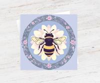 Bumble Bee Cards, Large Note Card, Invites, Birthday, Money Card