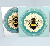 Bumble Bee Set, Gift Cards, 3 Designs, Bulk Pack of Cards