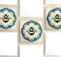 Bumble Bee Cards, Large Note Card, Invites, Birthday, Money Card