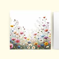 Set of Floral Gift Cards, 3 Designs, Bulk Pack of Cards