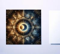 Sun and Moon - Greeting Cards
