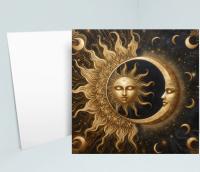Sun and Moon - Greeting Cards