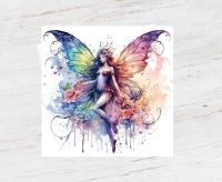Fairy Greeting Cards, Set of 5 Designs, Bulk Pack of Cards